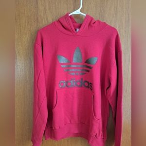Red Adidas Hoodie